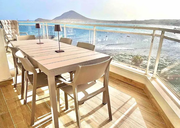 Grand De Standing Avec Vue Sur à Medano, Tenerife Sud La Tejita