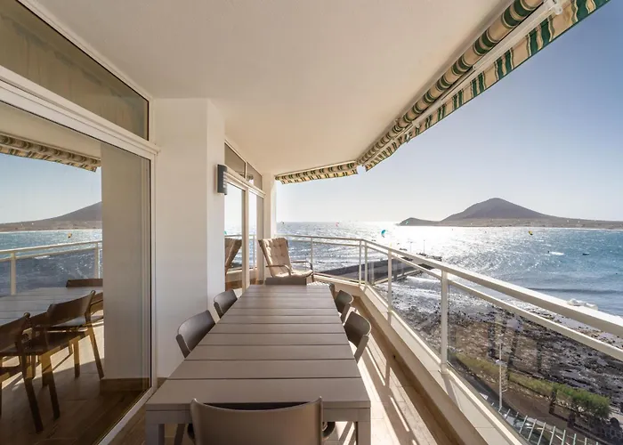 Grand De Standing Avec Vue Sur A Medano, Tenerife Sud Apartamento
