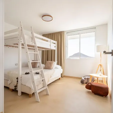 Grand De Standing Avec Vue Sur A Medano, Tenerife Sud Appartement La Tejita